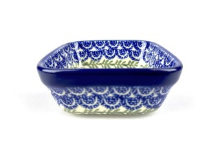 428 Bunzlau vierkant schaaltje 9,5 x 9,5 cm 1432X 428 Kleine vierkante schaaltjes 9,5 x 9,5 cm